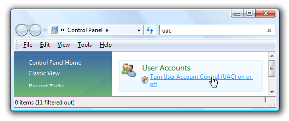 User Account Control 5