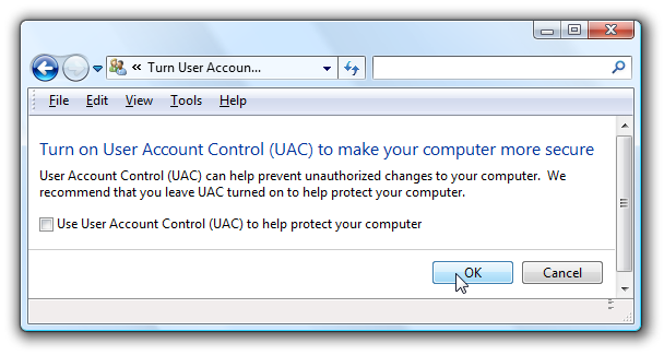 User Account Control 6