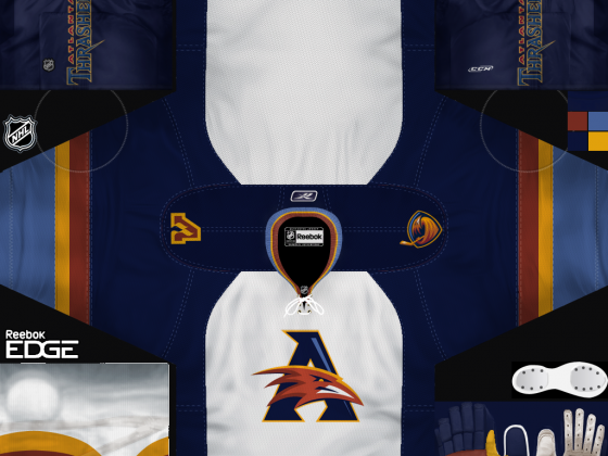 New concept jerseys for Atlanta Thrashers
