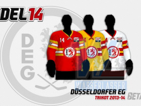 DEL14 - Düsseldorfer EG - Trikot 2013-14 (Beta) Preview